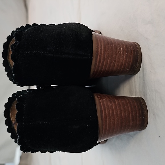 Jack Rogers ankle boots black suede size 6.5 - Picture 4 of 7